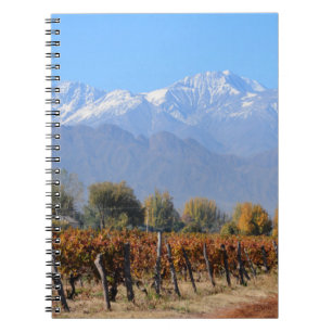 Wijngaarden in de Herfst van Mendoza, Argentinië Notitieboek