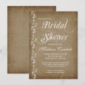 wijngaarden Robuuste bridale douchevernodigingen Kaart (Voorkant / Achterkant)