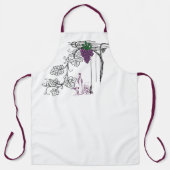 wijngaarden schort (Voorkant)