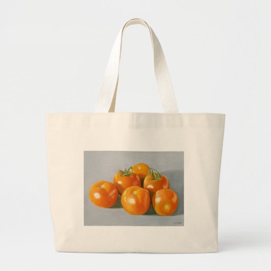 Wijngerijpte tomaten grote tote bag (Voorkant)