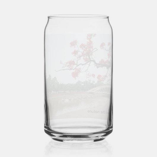 wijnglas blikvorm glas (Achterkant)