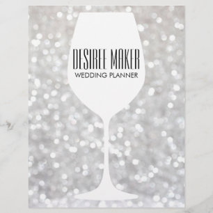 Wijnglas Bokeh Flyer
