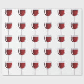 Wijnglas Cadeaupapier (Vlak)