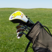 Wijnglas Chick Golfheadcover (Insitu)