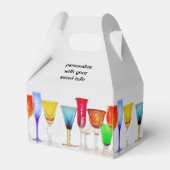 Wijnglas Favoriete Boxen Bedankdoosjes (Voorkant Zijde)