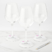 Wijnglas Labels Identifier Marker Papier Trouwen (Set)