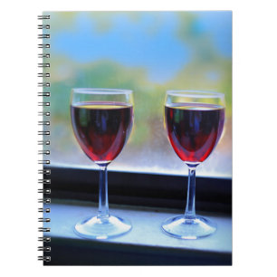 Wijnglas Notitieboek