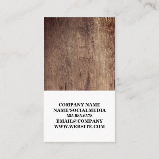 Wijnglas spatten | Hout | Druiven Visitekaartje (Achterkant)