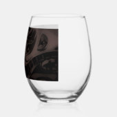 wijnglas zonder voet (Rechts)