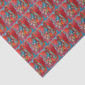 Wijnglazen en flessen, van wijn tissuepapier (Detail)