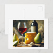 Wijnkaasperen, Briefkaart (Voorkant / Achterkant)