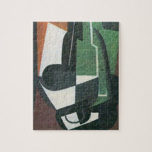 Wijnkarafelfles door Juan Gris,  Cubisme Legpuzzel