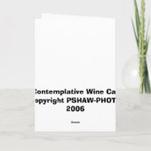 Wijnkat Kaart (Achterkant)