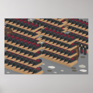 Wijnkelder Poster