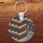 Wijnkelder Sleutelhanger (Voorkant)