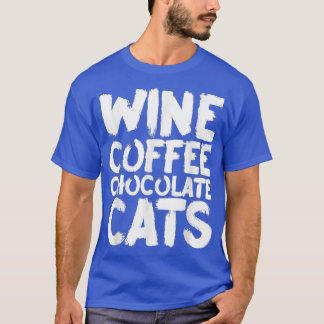 Wijnkoffie: Chocolade Cats T-shirt