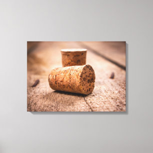 wijnkurken canvas afdruk