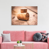 wijnkurken canvas afdruk (Insitu (Woonkamer))