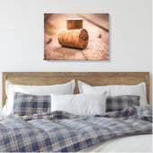 wijnkurken canvas afdruk (Insitu (Slaapkamer))