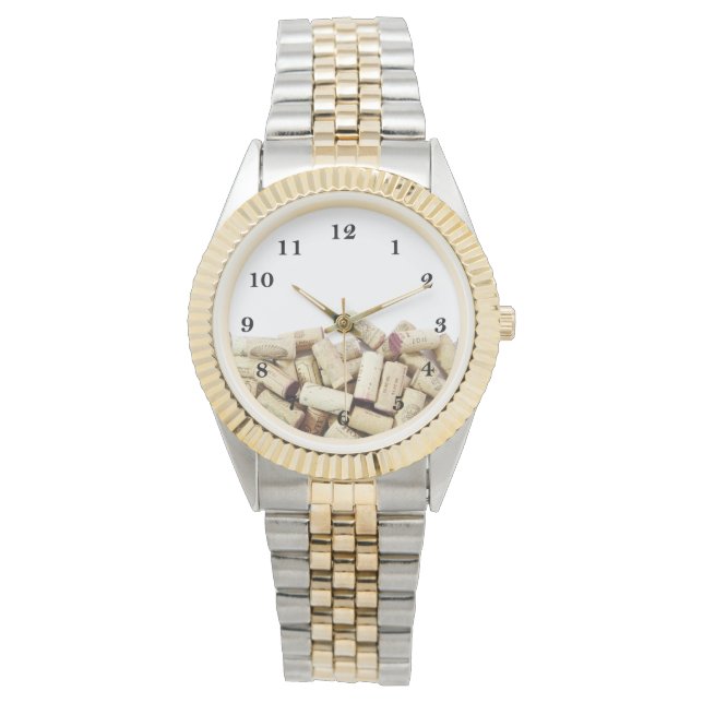 Wijnkurken volgen horloge (Voorkant)