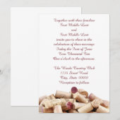 Wijnkurken Weddenschappen Kaart (Voorkant / Achterkant)