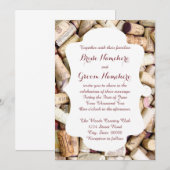 Wijnkurken Weddenschappen Kaart (Voorkant / Achterkant)