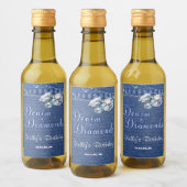 Wijnlabel Denim en Diamonds Wijn Etiket (Flessen)