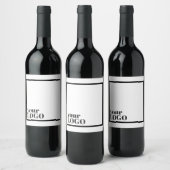 Wijnlabel Logo - Zakelijke Cadeaus Wijn Etiket (Flessen)