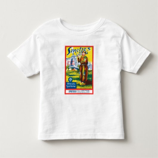 Wijnlabel SmetjeEuropa Kinder Shirts (Voorkant)