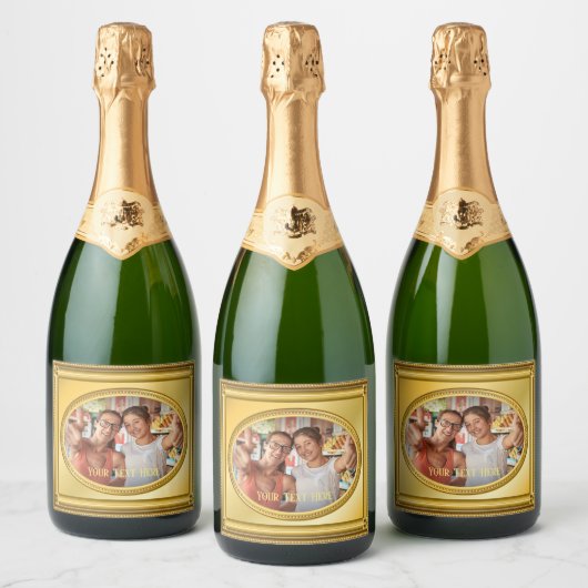 Wijnlabel Sparkling Wijnetiket (Flessen)