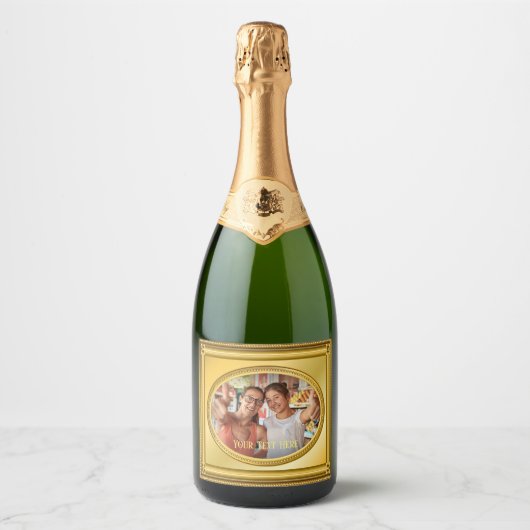 Wijnlabel Sparkling Wijnetiket (Voorkant)
