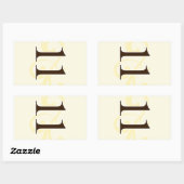 Wijnlabel Tabelnummer stickers 11 (Vel)