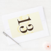 Wijnlabel Tabelnummer stickers 13 (Envelop)