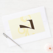 Wijnlabel Tabelnummer stickers 7 (Envelop)