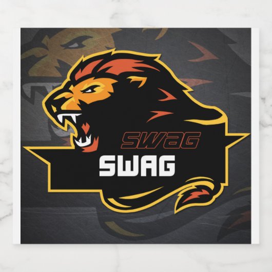 Wijnlabels! Sparkling Wijnetiket (Enkel label)