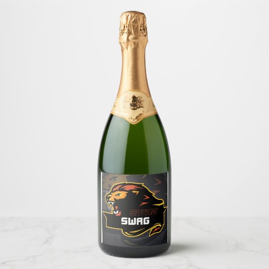 Wijnlabels! Sparkling Wijnetiket (Voorkant)