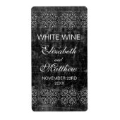 Wijnlabels voor bruiloft etiket (Voorkant)