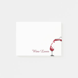 Wijnleiding na de introductie post-it® notes