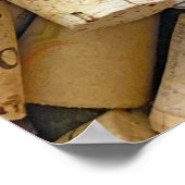 Wijnliefhebber Cork Collectie Poster (Hoek)
