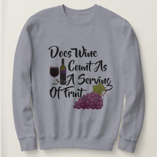 wijnliefhebbers drinker grappige mannen hoodie trui (Design voorkant)