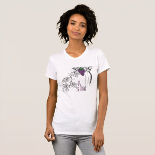 Wijnliefhebbers Wijngaard  T-shirt