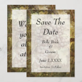 Wijnmakerij Wijngaard Save the Date Kaart (Voorkant / Achterkant)