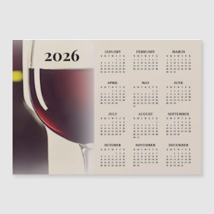 Wijnontwerp 2026 Agenda Magnetische Kaart
