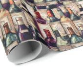 Wijnoverlooppapier Cadeaupapier (Rol Hoek)