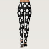 Wijnpatroon Leggings (Achterkant)