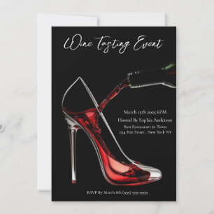 Wijnproeverij Event-Stiletto en wijn Kaart
