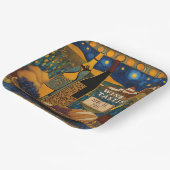 wijnproeverij papieren bordje (Gebogen)