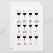 Wijnprothese Briefpapier (Voorkant / Achterkant)