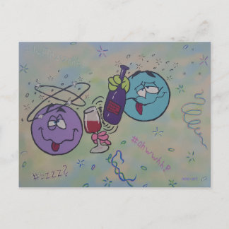 Wijnprothese Feestdagenkaart