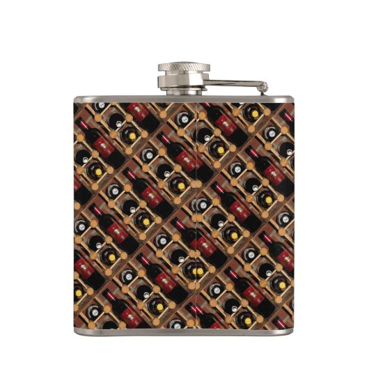 Wijnrack Heupfles (Achterkant)